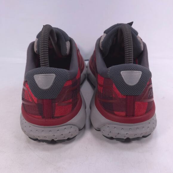 Brooks Ghost 12 Athletic Lace Up Running Shoe Womens Size 7.5 1203051B686 Red - Picture 3 of 10